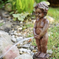 HEISSNER Teichfigur "Belgium Boy", 13x11x35cm