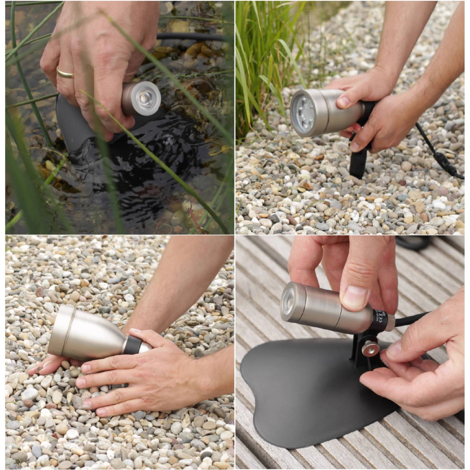 Heissner L439-00 LED Smart Light RGB Spot 9 Watt Silber – Bild 3