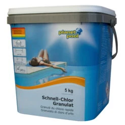 Planet Pool - Schnell-Chlor-Granulat, 5 Kg