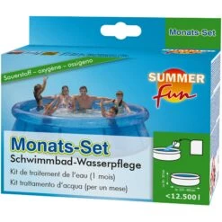 SUMMER FUN Monats-Set Sauerstoff - Schwimmbad-Wasserpflege - 0,86 Kg