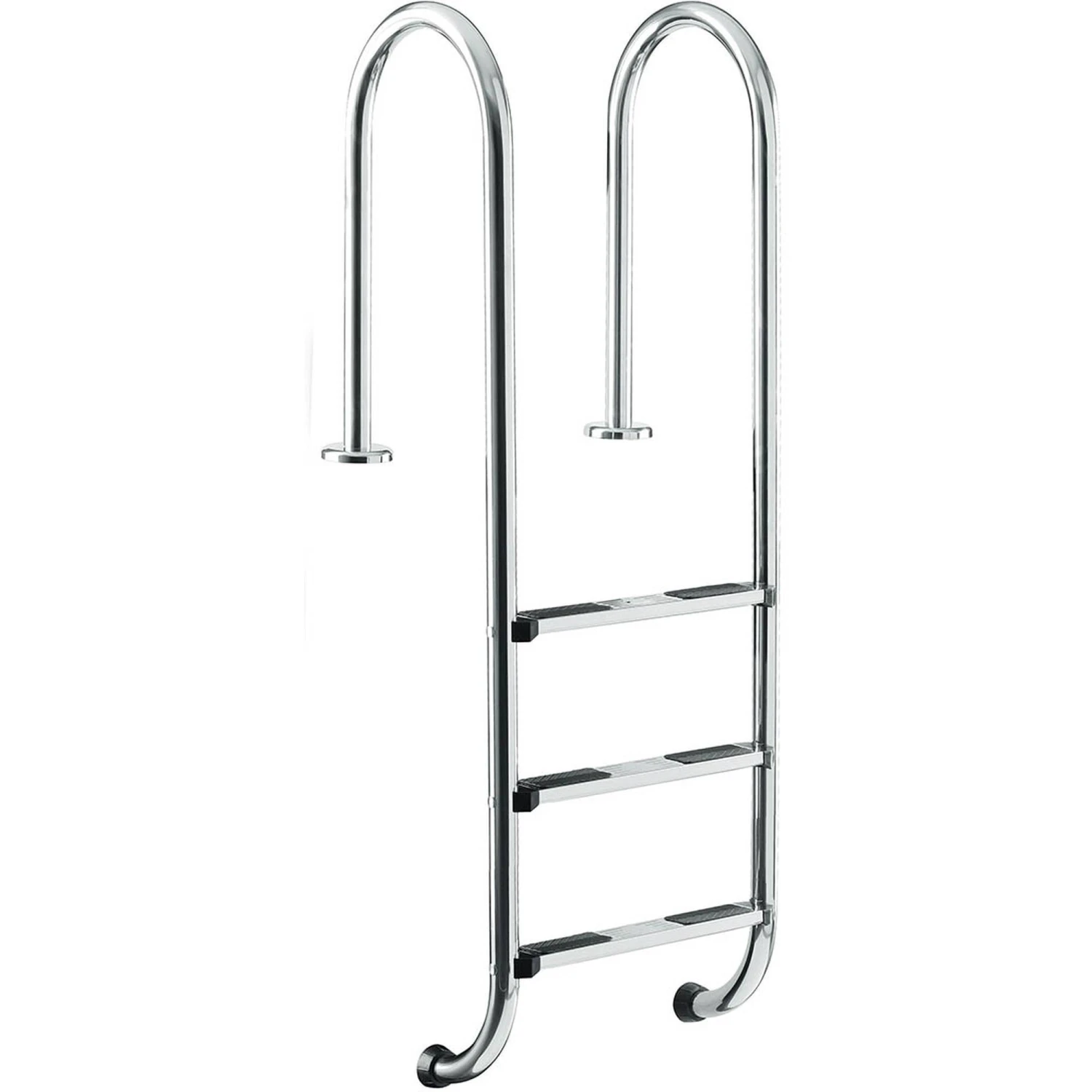 Waterman Poolleiter Edelstahl Für Tiefbecken Mit 100-120 Cm Höhe - Enge Stufen