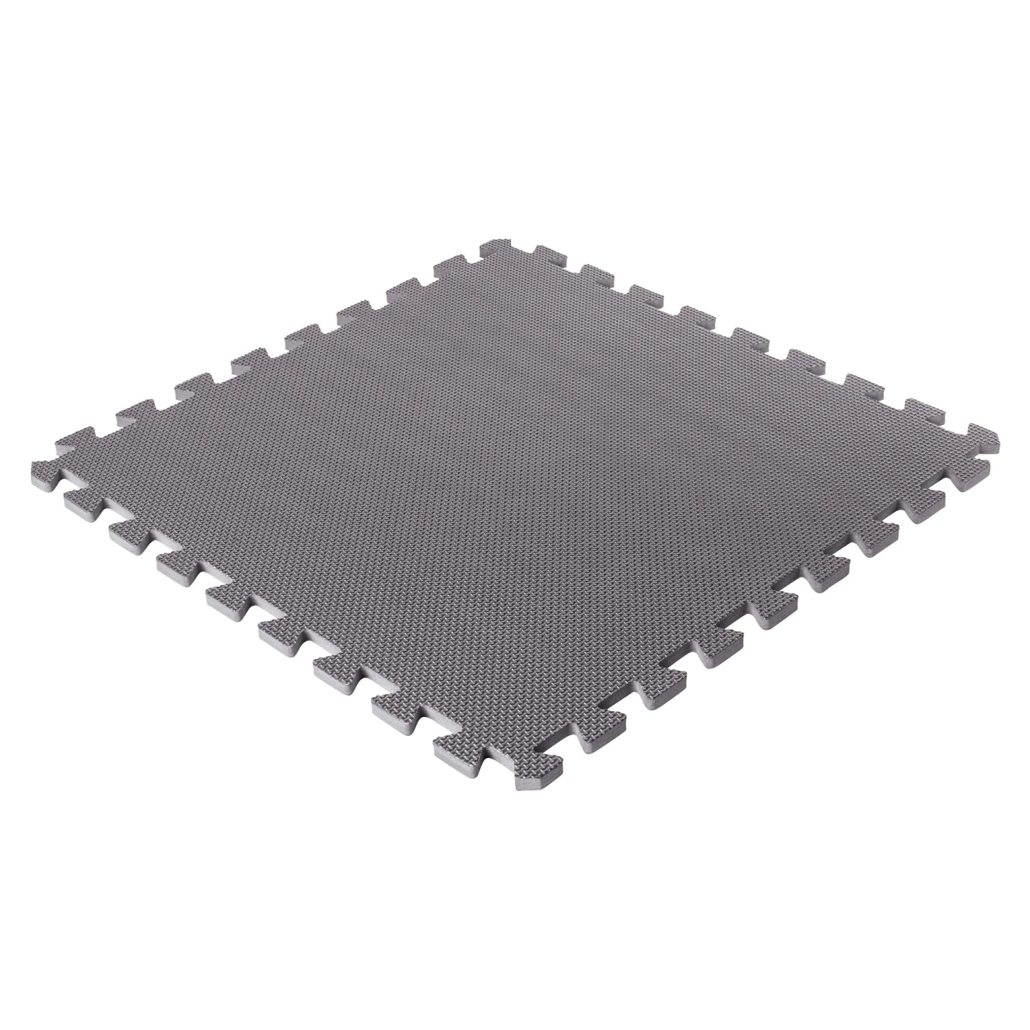 SUMMER FUN Bodenschutzmatten, Grau, 500x500x8mm (8 Stück Im Set = 2qm)
