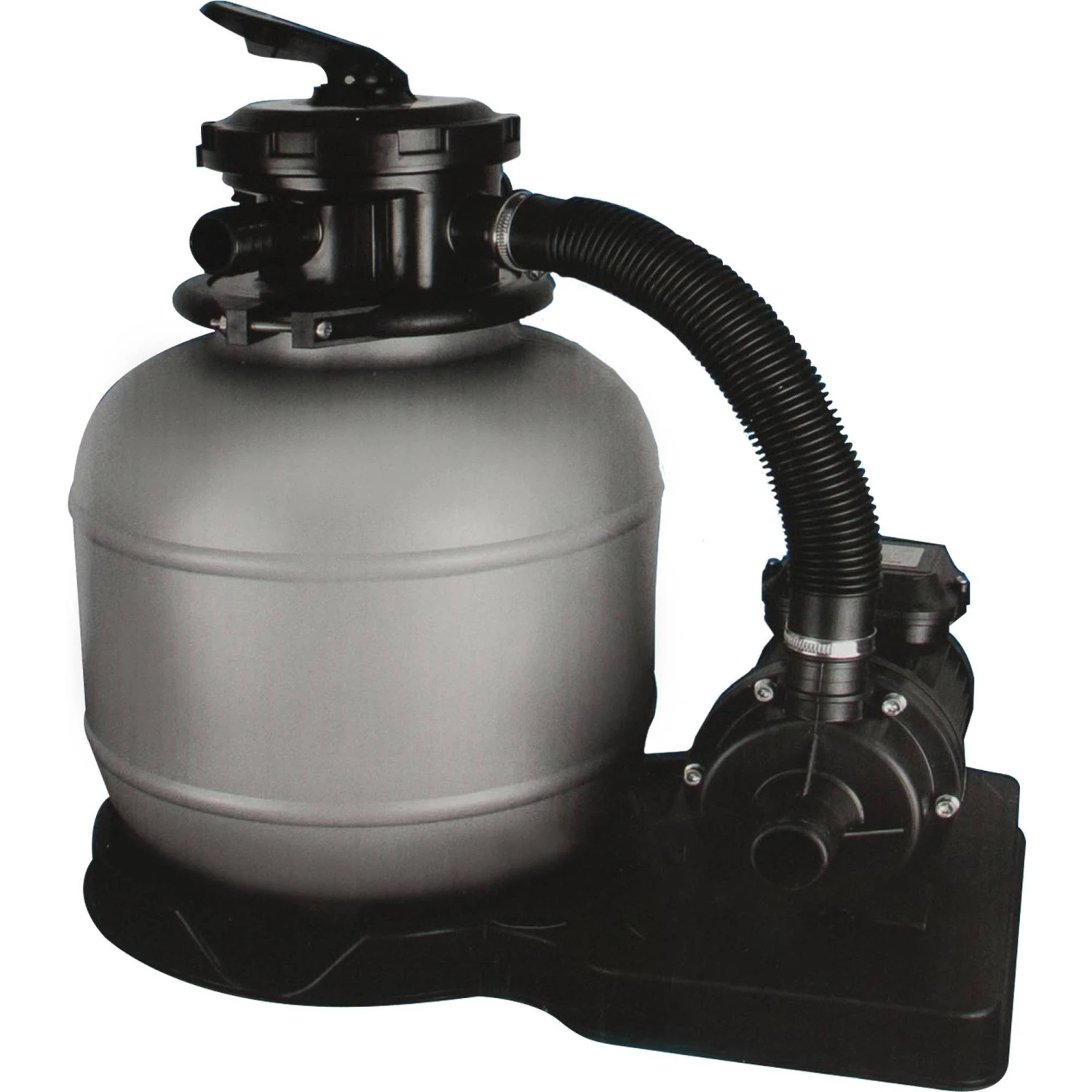 Waterman Stahlwandpool Set (7-teilig) Halbhoch Rund Baja 350 X 120 Cm, Stahl 0,6 Mm Weiß Folie 0,6 Mm Blau – Bild 5