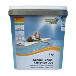 Planet Pool - Schnell-Chlor-Tabletten 20 G, 5 Kg