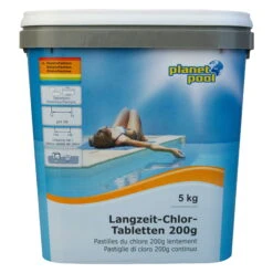 Planet Pool - Langzeit-Chlor-Tabletten 200 G, 5 Kg