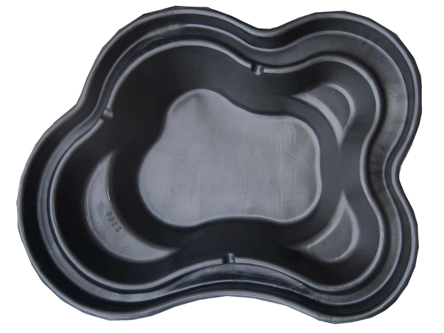 HEISSNER PE-Fertigteich, 286x203x75cm, 2300L