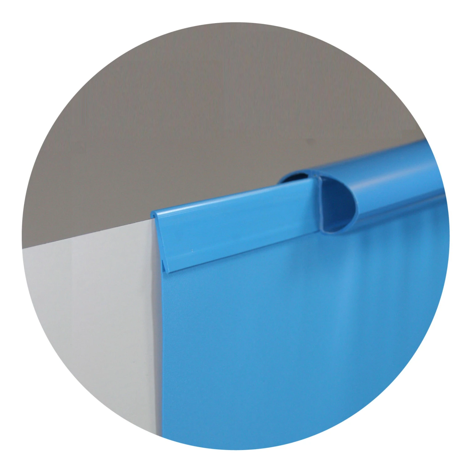 Waterman Innenauskleidung Für Ovalbecken 525x320x150cm / 0,6mm Einhängebiese – Bild 2