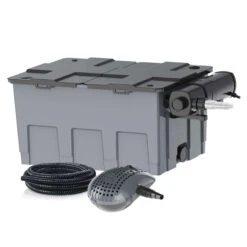 Heissner Mehrkammerfilter Set 24000 Liter Inkl. 24 Watt UV-C Teichklärer