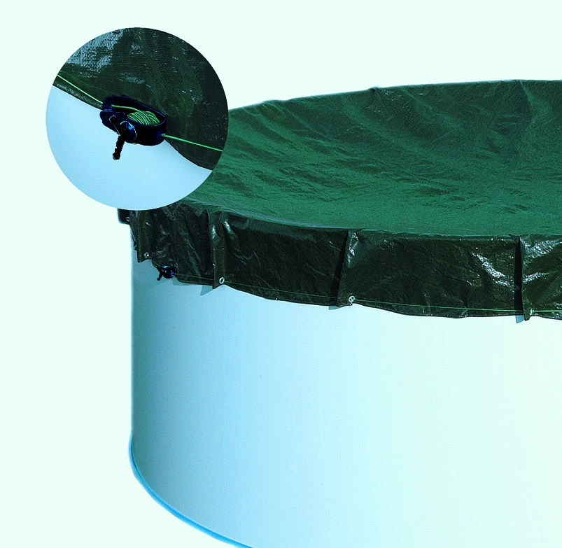 SUMMER FUN Abdeckplane Für Pools | Ganzjährig | 600cm Rundbecken – Bild 2