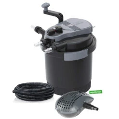 Heissner Druckfilter Set HLF4000-00 Inkl. 7 Watt UV-C Teichklärer