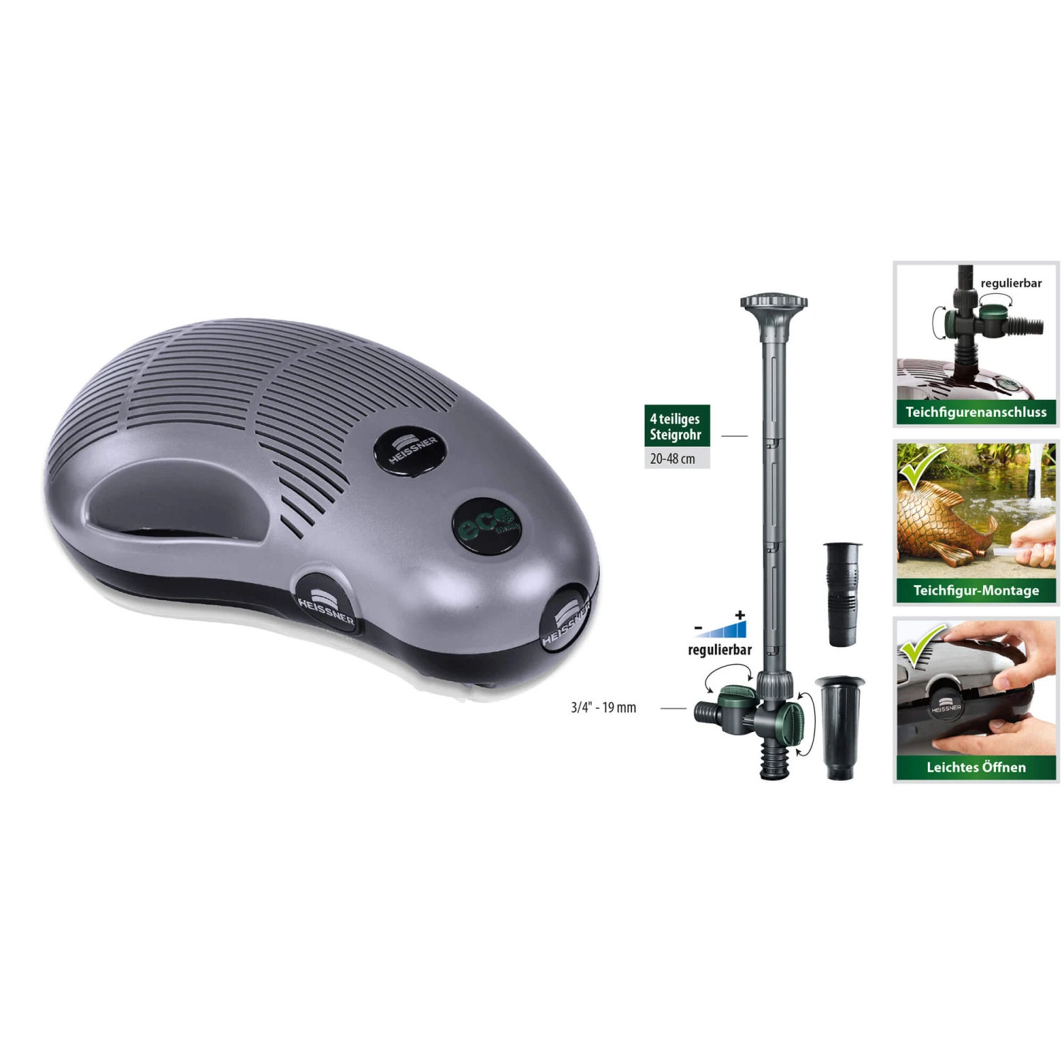 Heissner Aqua Jet - Synchron ECO, 1900 L/h – Bild 5