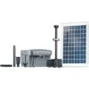 HEISSNER Solar-Teichpumpen-Set 750 L/h Mit LED