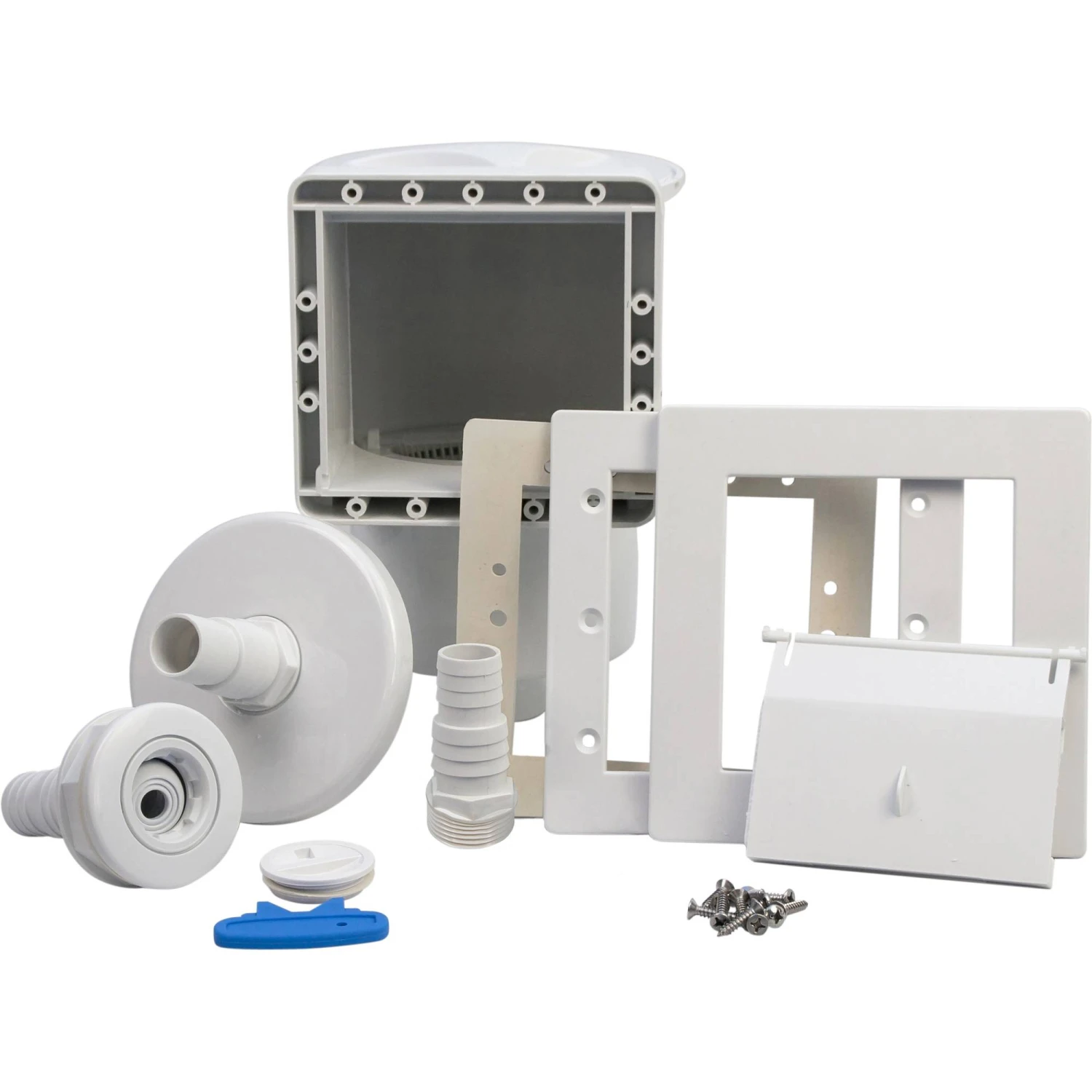 GRE Stahlwandpool Oval High Line 610x375x132 Cm, Stahl 0,45 Mm Holzoptik, Folie 0,4 Mm Blau, Overlap – Bild 2