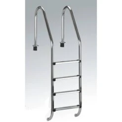 SUMMER FUN Poolleiter Edelstahl Für Tiefbecken Mit 150 Cm Höhe