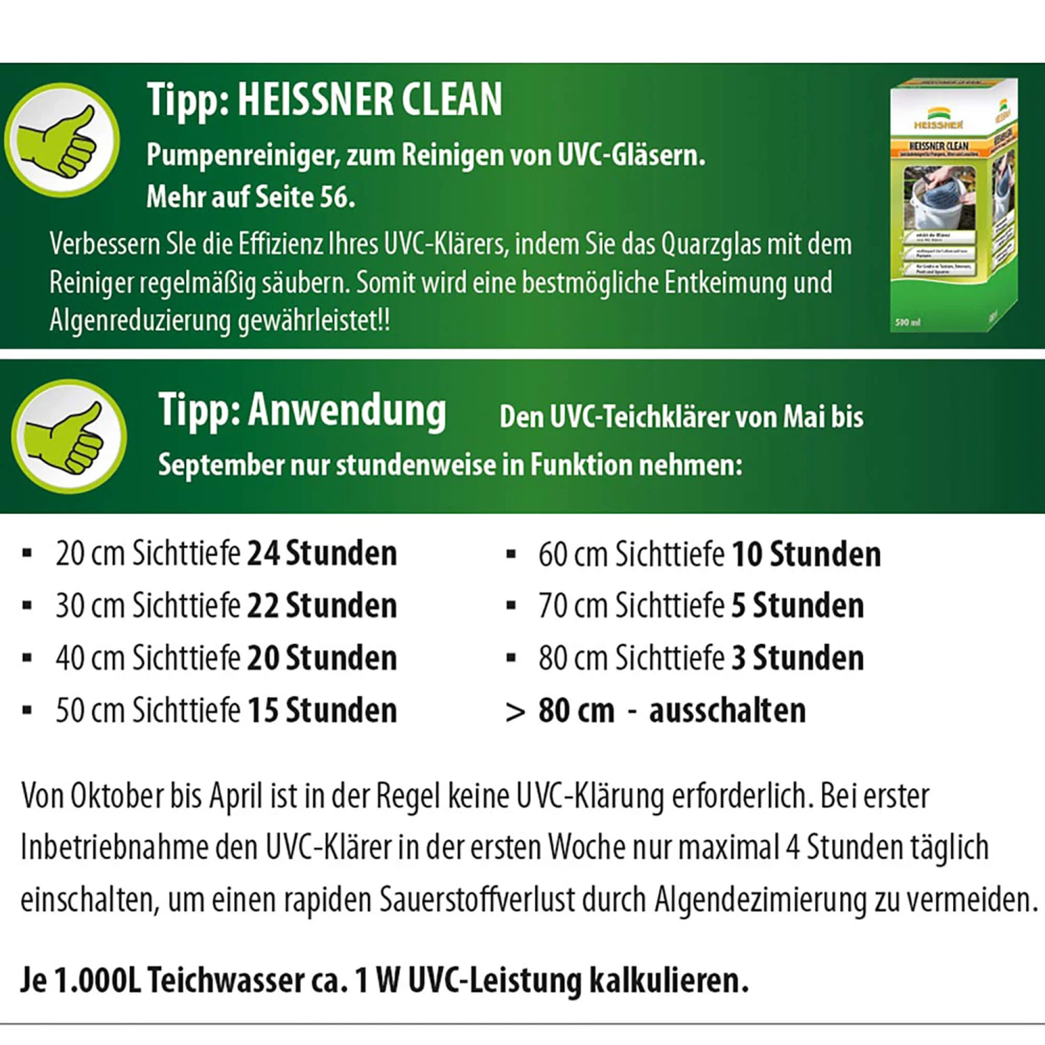 HEISSNER UVC Ersatzlampe 11 Watt Sockel PL-S G23 Austauschlampe â Bild 3