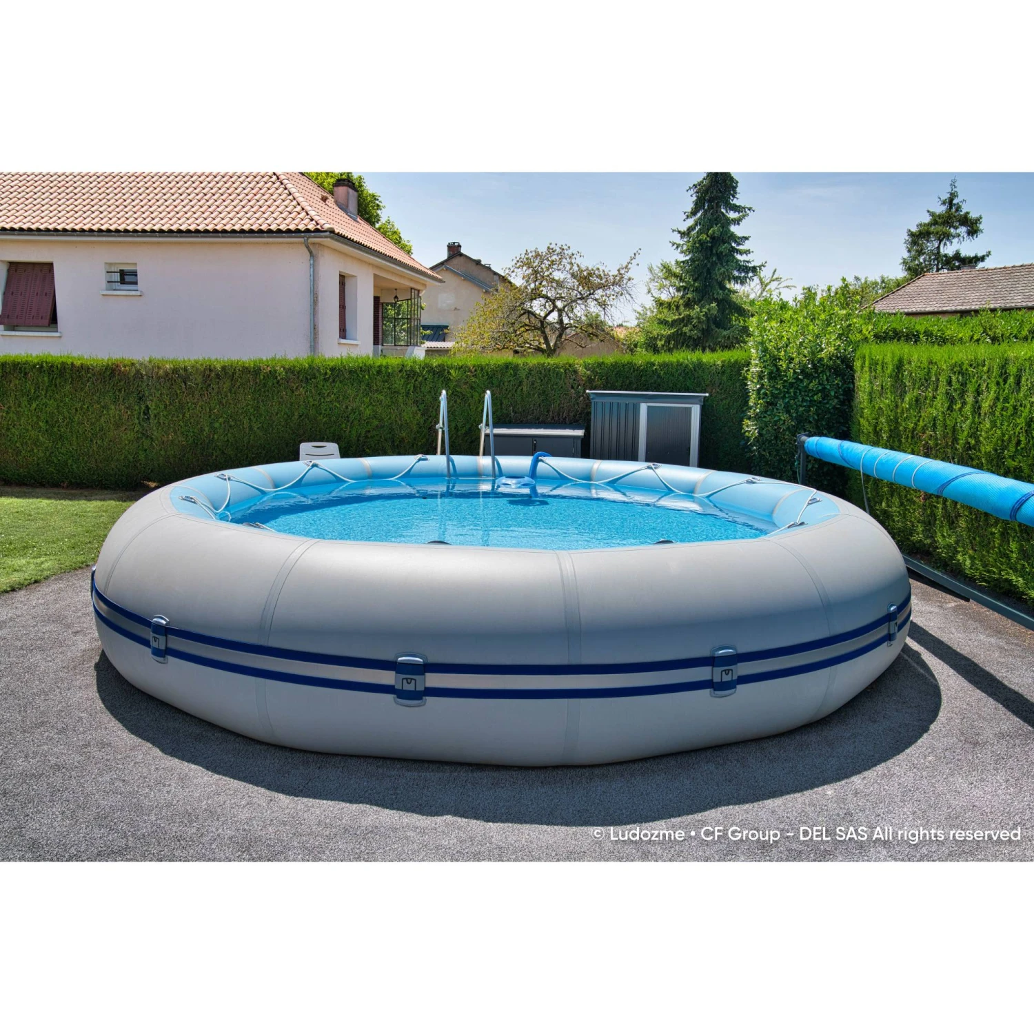 Zodiac Original Winky 5/105, Pool Rund, 630x120 Cm, Komplettset – Bild 5