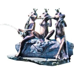 Teichfigur Speier Froschkapelle Von Heissner, Wasserspiel